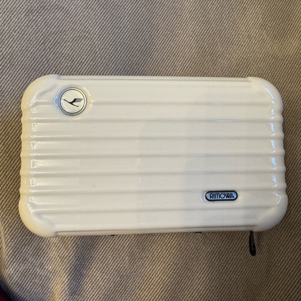 RIMOWA Glossy White Eva Personal Pouch